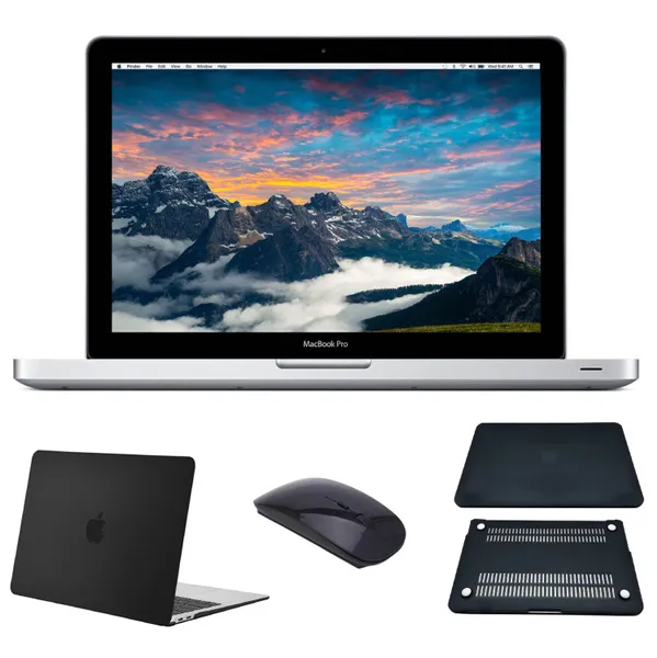 Apple Macbook Pro 13.3-inch Display Bundle - 4GB RAM - 500GB - Silver [MD101LL/A] (Refurbished)