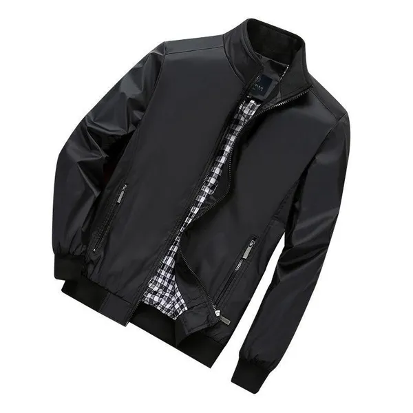 New Jacket Men Fashion Casual Loose Mens Jacket Sportswear Bomber Jacket Mens Jackets and Coats