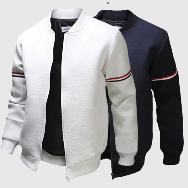 Mens Casual Jacket Outdoor Sportswear Windbreaker Coats Lightweight Bomber Jackets