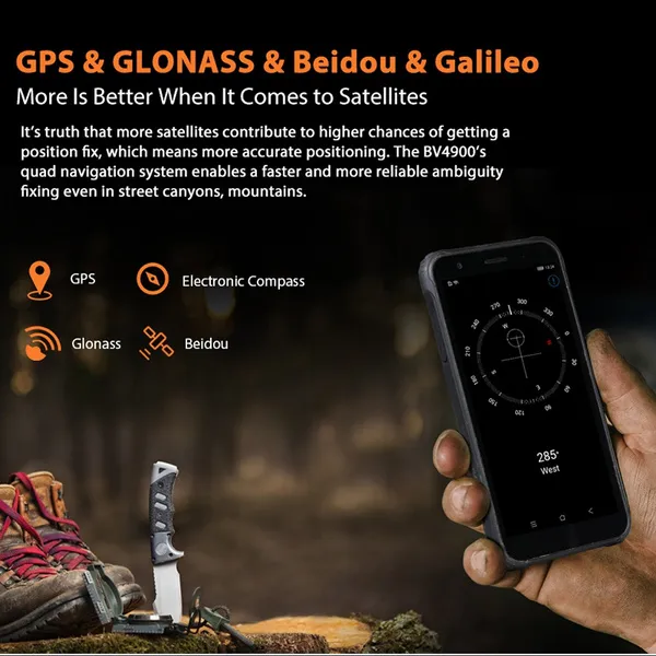 Blackview BV4900 Rugged Phone MT6761V/WE 5580mAh Android 10 Smartphone 3GB+32GB 5.7 inch 8.0MP+5.0MP NFC IP68 Waterproof Mobile Phone