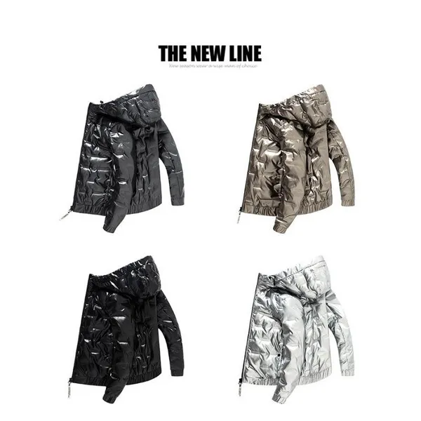 Wholesale Best Quality Promotional Fashion Shiny Winter Coat Men Ultra Light Puffer Down Jacket