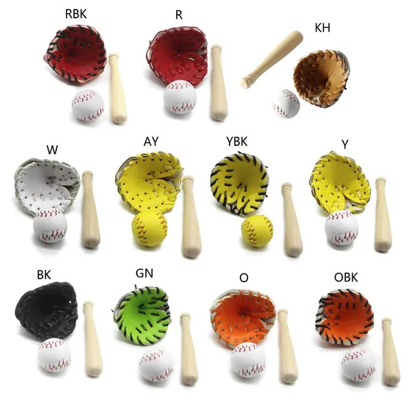 Lovely Sports Baseball Bat And Ball Set Newborn Baby Photoshoots Props Children Posing Studio Accessories for Newborn GRA