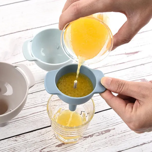 Mini Funnel 4 in 1 Funnel with Detachable Strainer Filter Multiuse Small Kitchen Funnel Kitchen Gadget Accessories FEM