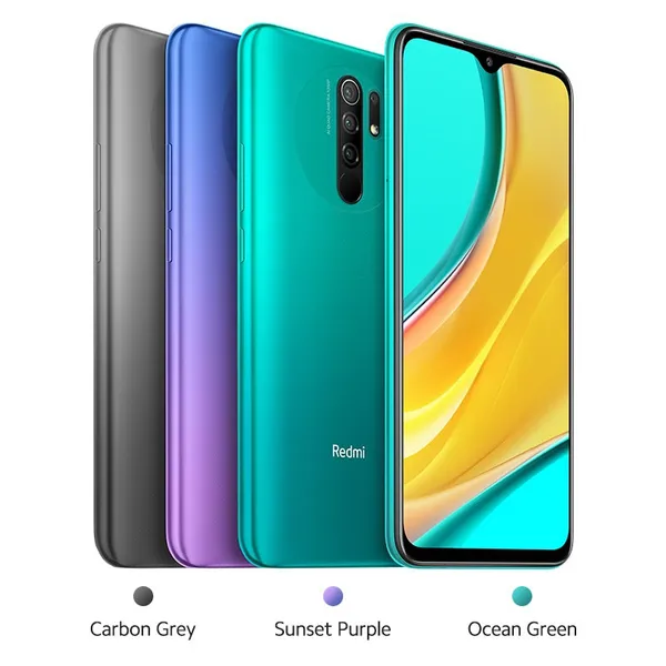Global Version Xiaomi Redmi 9 6GB 128GB Smartphone Helio G80 Octa Core 13MP Quad Camera 6.53" FHD+ Display 5020mAh