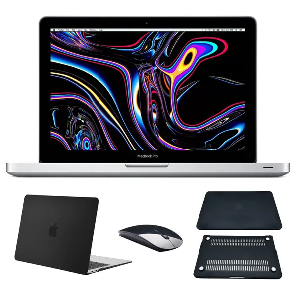Apple Macbook Pro 13.3-inch Display Bundle - 4GB RAM - 500GB - Silver [MD101LL/A] (Refurbished)