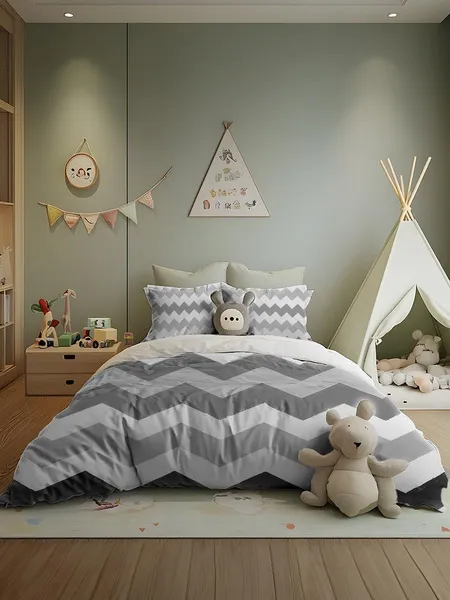 Bedding set, ordinary double bed quilt cover, lightweight, soft and comfortable quilt cover, pillowcase, suitable for all seasons (without sheets, without fillers)