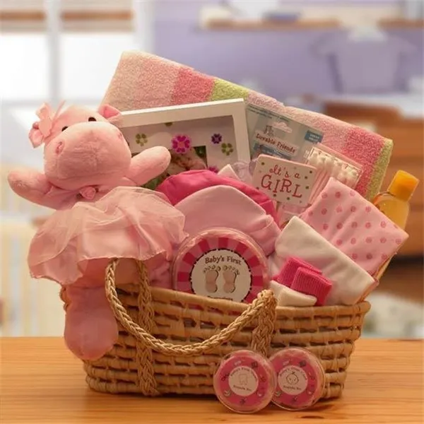 Gift Basket Drop Shipping 890152-P Our Precious Baby New Baby Carrier - Pink