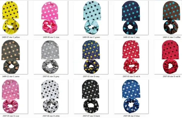 Baby Hat Scarf Set New Autumn Infant Hat Baby Hat with Scarf Kids Hats for Girls Winter Baby Cap Boys Cotton Scarf Warm Neck Scarf Children Beanies Cap