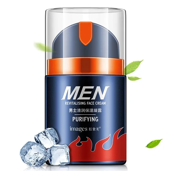 50g Men's Fashion Shrink Pore Brightening Skin Men Moisturizing Face Cream Oil Control
