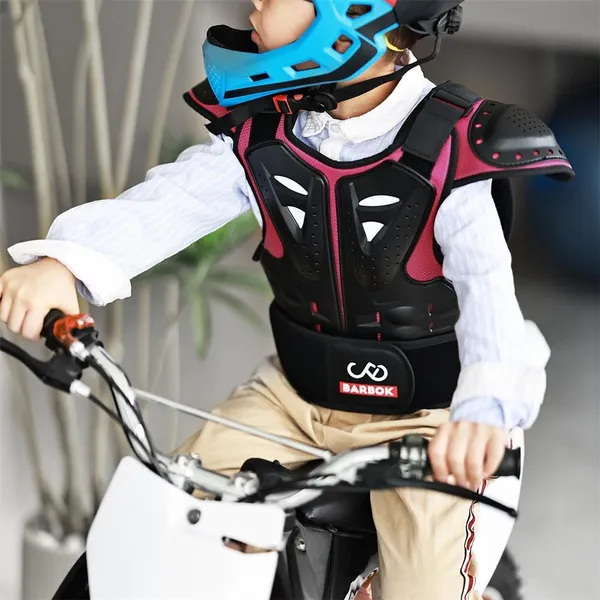 Childs Full Body Armor Jacket Gear Ski Skateboarding Sports Safety Shin Guards