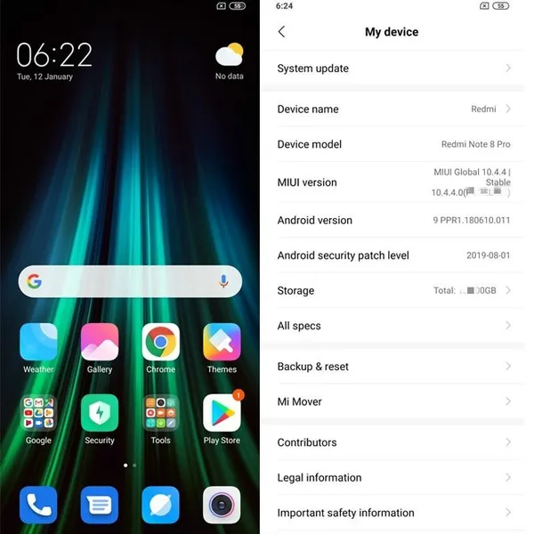Global Version Xiaomi Redmi Note 8 Pro 6GB 64GB Smartphone 64MP Quad Camera Helio G90T Octa Core 6.53\ Screen 4500mAh NFC