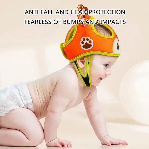 Baby Head Protections Hat Soft Adjustable Kids Safe Gear for Learning to Walk