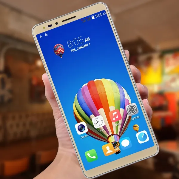 Smartphone 5.72 Inch Android 5.1 Quad Core Dual Sim Card Dual Standby GSM 3G WCDMA Mobile Phones Cellphone