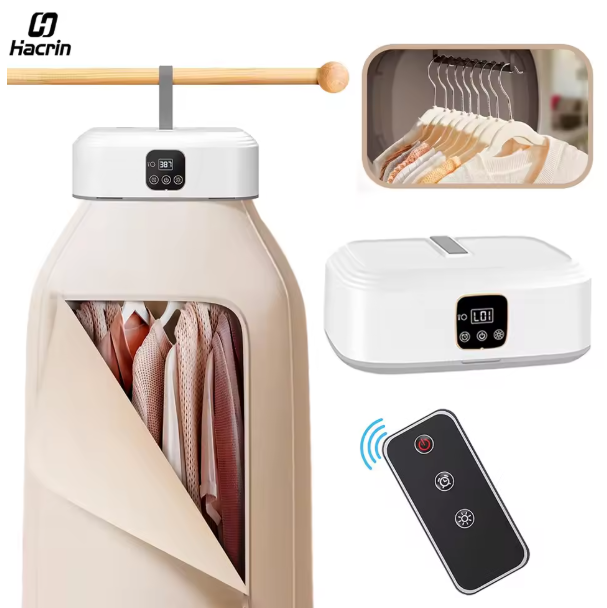 Portable Clothing Dryer Folding Electric Clothes Dryer Foldable Laundry Dryer UV Sterilization Electric Portable Clothing Dryer