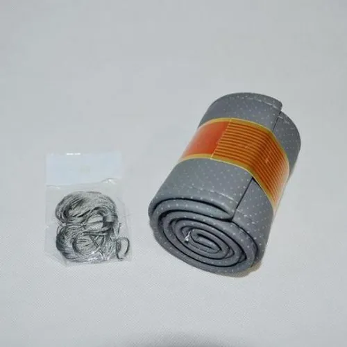 New Leather DIY Car Steering Wheel Cover With Needles and Thread 3 Color Choose