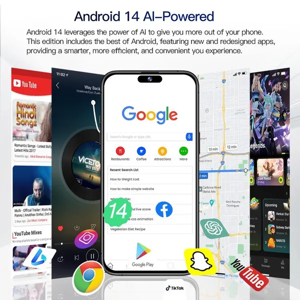 2024 i15proMax 7.3inch mobile phone (Memory: 16GB RAM+1TB ROM) , Global 4G Volte,International version，Camera: 50MP+108MP @pi