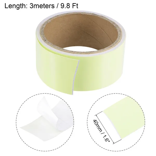 Luminous Tape Night Vision Glow In Dark Self-adhesive Warning Tape Safety Security Home Decoration Tapes