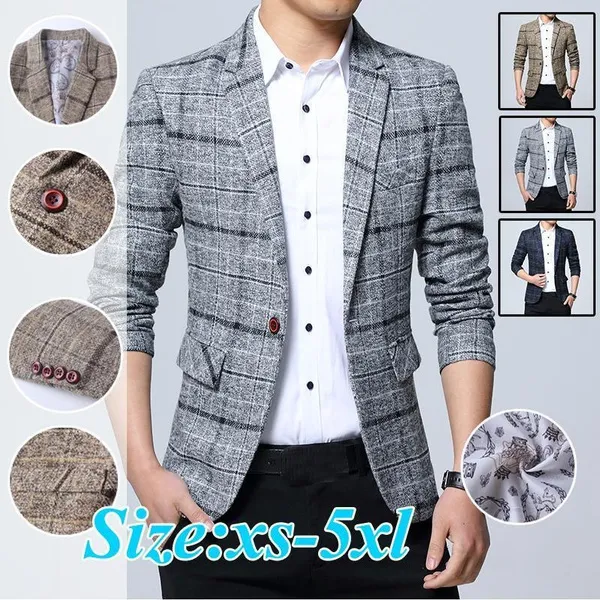 Mens Wedding Suit Male Blazers Slim Fit Suits for Men Costume Business Formal Party Blazer Men's