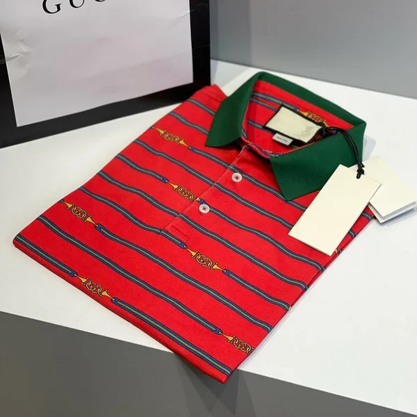 Italian Men Milano Fashion Luxury Short Sleeve Polo Shirt