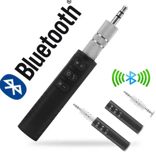 3.5mm Wireless Bluetooth Receiver Stereo Audio Music Bluetooth Receiver Adapter for Speaker Car Aux Hands Free Kit