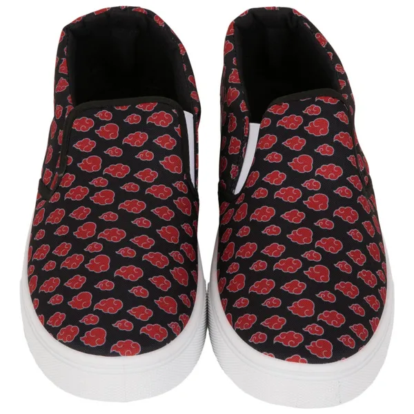 Naruto Akatsuki Cloud Print Slip-On Shoes