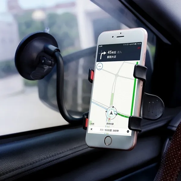 Flexible 360 Degree Rotation Car Mount Mobile Phone Holder For Smart Phone Car Phone Holder