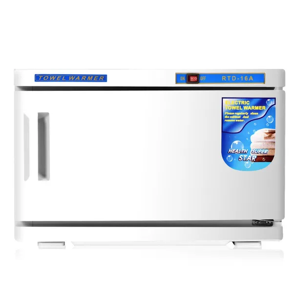 2 in 1 Hot UV Sterilizer Towel Warmer Cabinet Spa Beauty Salon Equipment 16L