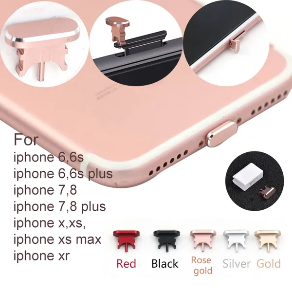 Metal Multi-Function Dust Plug ( USB Dust Plug + Card Metal Eject Pin ) for Iphone14 13 12 11 Pro Max 12 13 Mini 14 Plus 8,7,6,6s,Iphone7,8plus,Iphone,xs,xs max,Iphone xr
