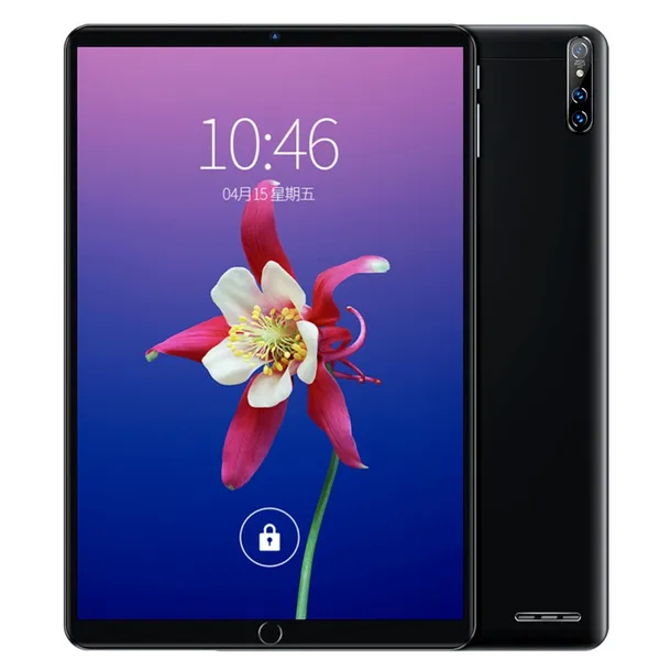 10.1'' Metal Tablet 1280*800 Resolution 2GB+32GB Memory Support 2G/3G Calls Android Tablet Pc Eight-core Processor