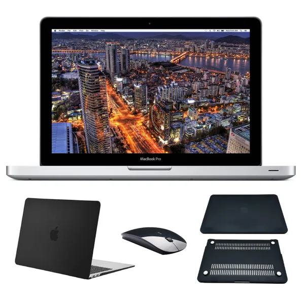 Apple Macbook Pro 13.3-inch Display Bundle - 4GB RAM - 500GB - Silver [MD101LL/A] (Refurbished)
