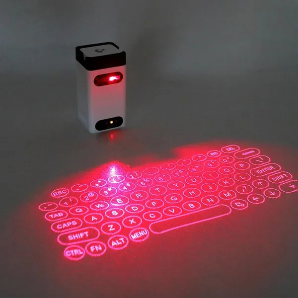 Virtual Laser Keyboard Bluetooth Wireless Projector Phone Keyboard for Computer Pad Laptop with Mouse Function