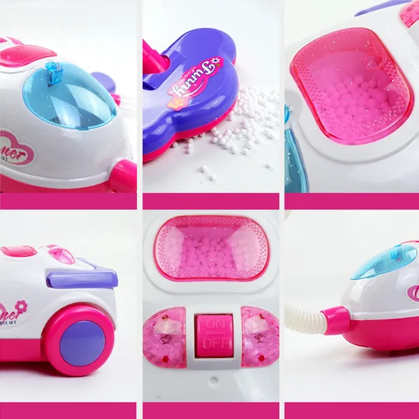 Children's Electric Mini Vacuum Cleaner with Real Working Function Kids Educational Toys ZHE