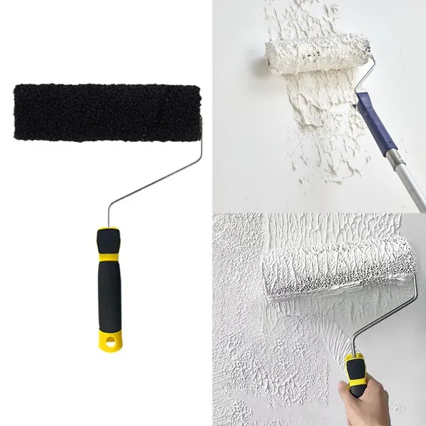 Reliable Non woven Wall Roller Easy to Handle 9 Inch Wall Brush Wall Roller Durable Tool Perfect for Home Renovations ALO
