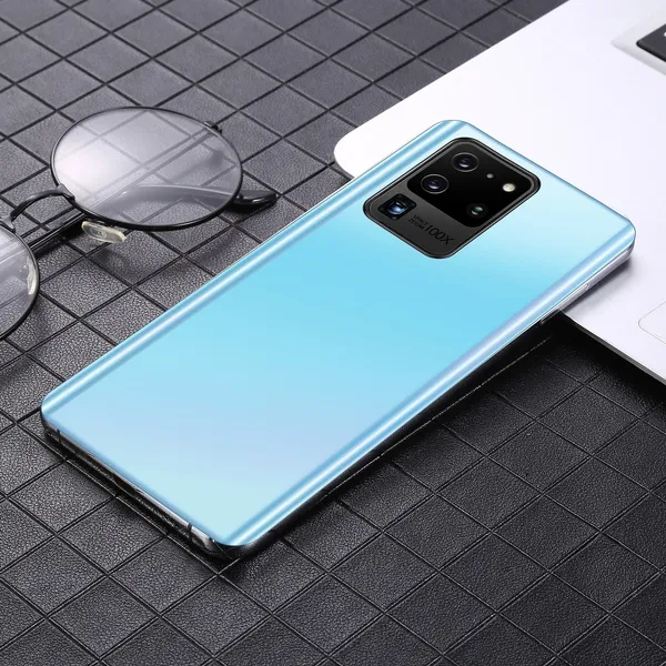 2020 NEW Smartphone with 12GB+512 GB Large Memory 6.5inch Full Screen Support Face Unlock 5G Three Card Mobile Phone