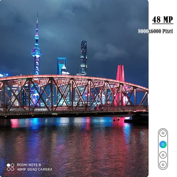 Global Version Xiaomi Redmi Note 8 Pro 6GB 64GB Smartphone 64MP Quad Camera Helio G90T Octa Core 6.53\ Screen 4500mAh NFC