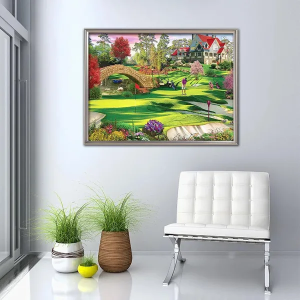 Full Round Resin Drill 5D Diy Diamond Painting Santa Claus Diamond Embroidery Mosaic painting Home Decor