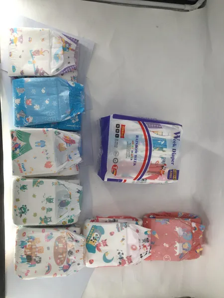 ABDL Diaper Extra Large Size 6000ml Absorption Adult Baby Diaper Stretchy Waist DDLG Diapers Dummy Dom Different 7pcs In A Pack